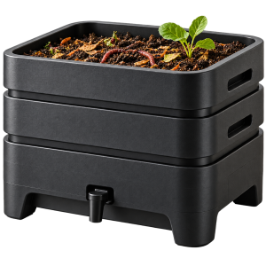 Kitchen stack wormery